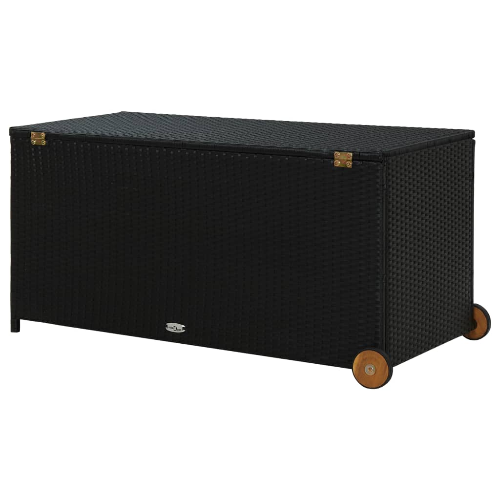 Dynbox svart 120x65x61 cm konstrotting