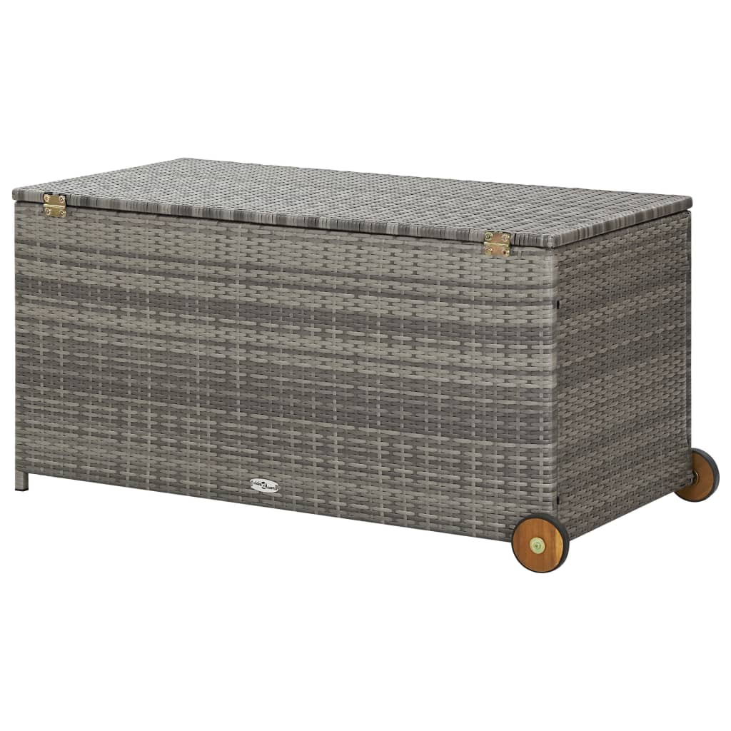 Dynbox ljusgrå 120x65x61 cm konstrotting