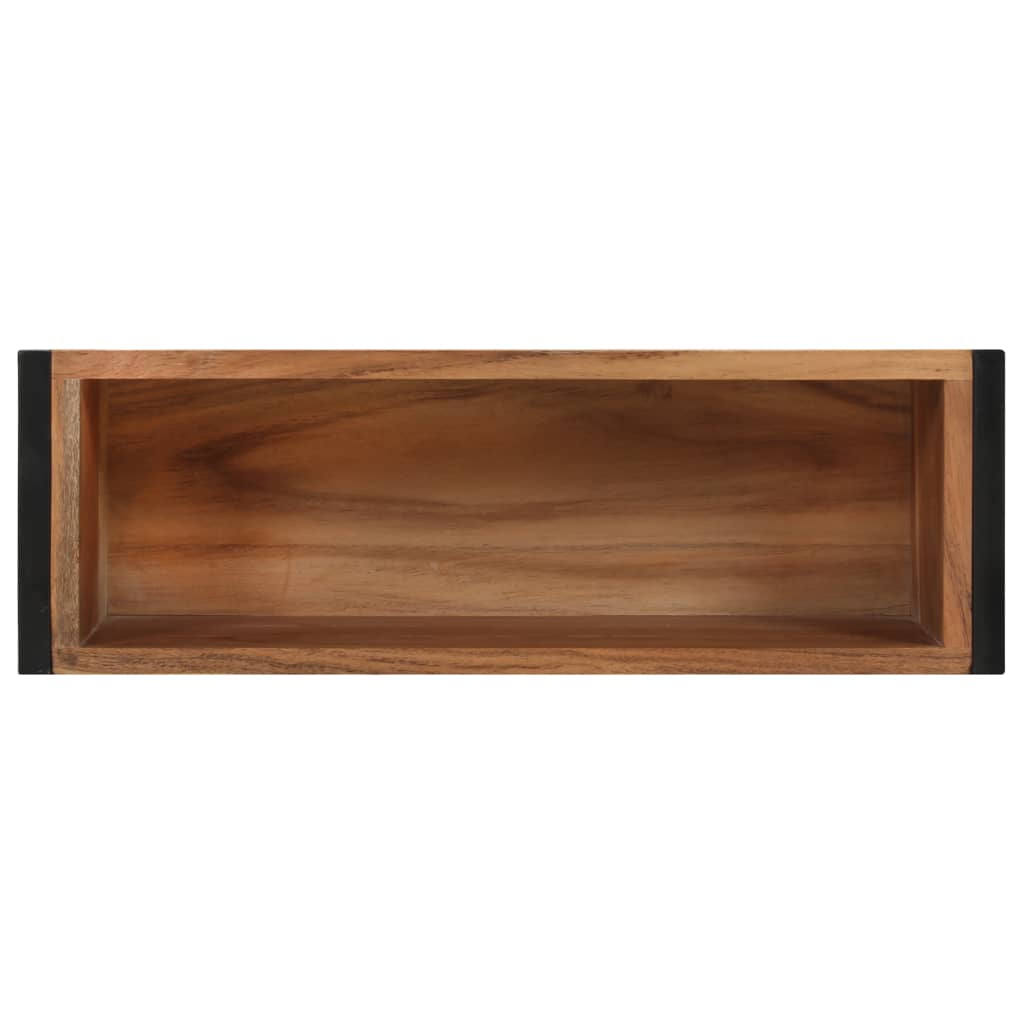Odlingslåda 60x20x68 cm massivt akaciaträ