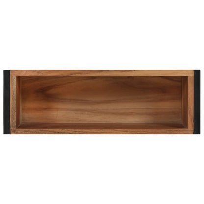 Odlingslåda 60x20x68 cm massivt akaciaträ