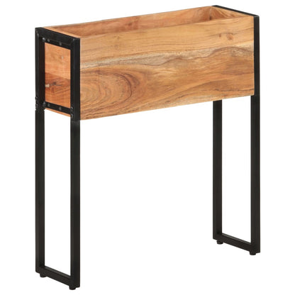 Odlingslåda 60x20x68 cm massivt akaciaträ