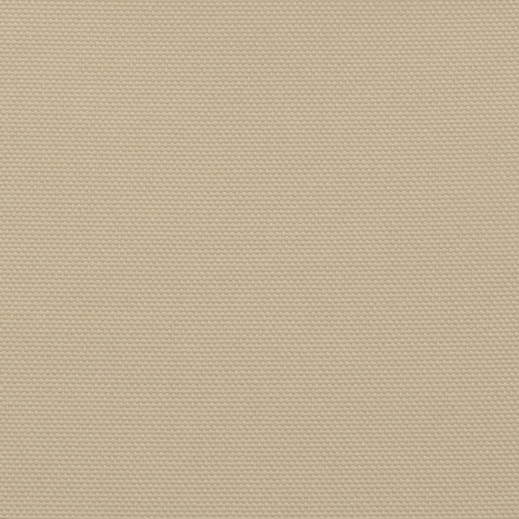 Solsegel oxfordtyg fyrkantigt 5x5 m beige