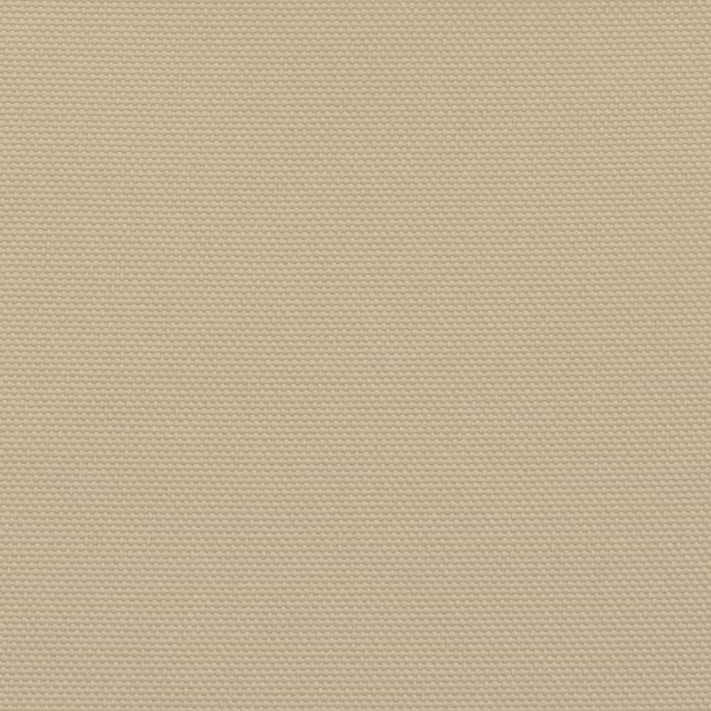 Solsegel oxfordtyg rektangulärt 5x7 m beige
