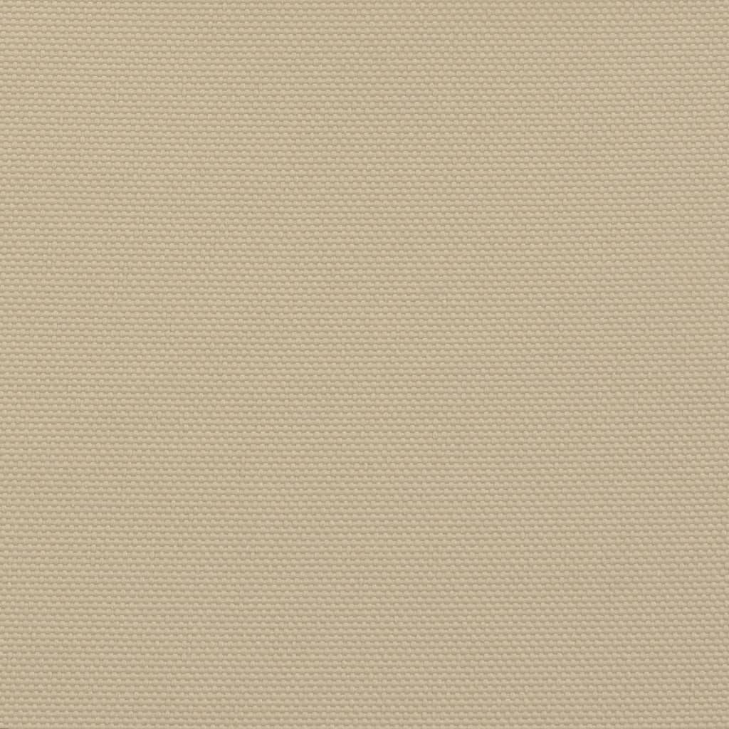 Solsegel oxfordtyg rektangulärt 6x8 m beige