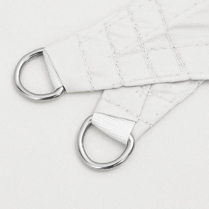 Solsegel oxfordtyg fyrkantigt 7x7 m vit