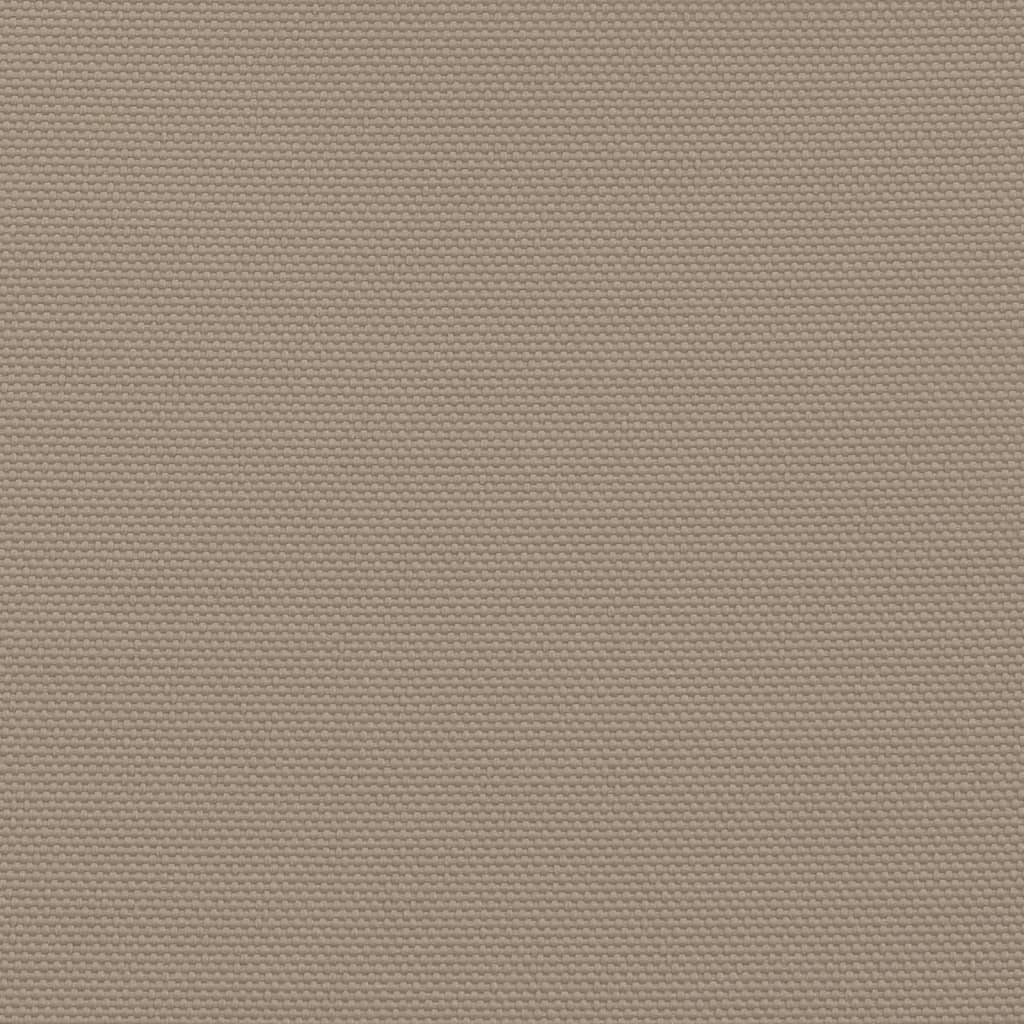 Solsegel oxfordtyg rektangulärt 3x5 m taupe