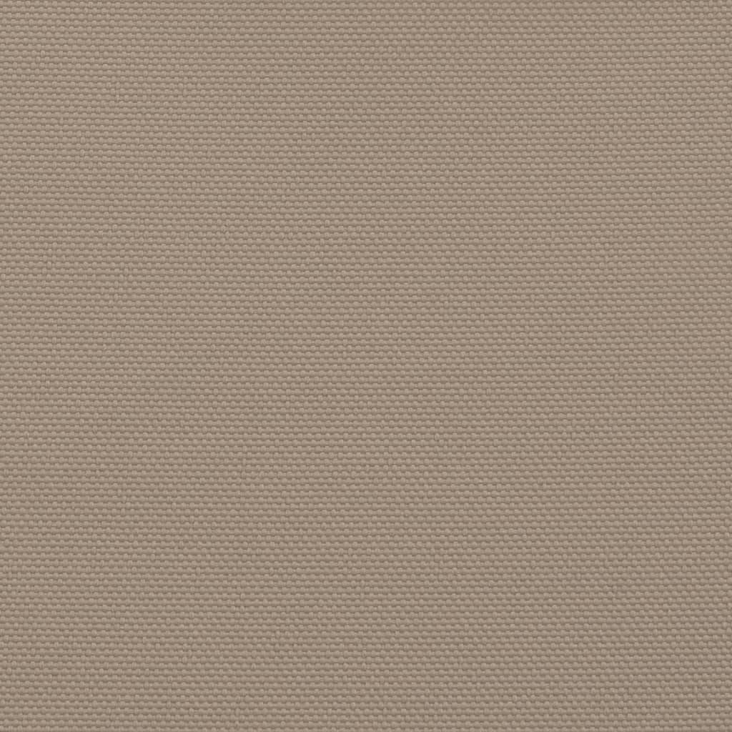 Solsegel oxfordtyg rektangulärt 3x6 m taupe