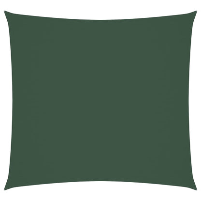 Solsegel oxfordtyg fyrkantigt 7x7 m mörkgrön