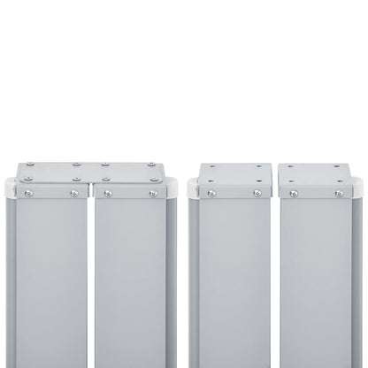 Infällbar sidomarkis 170x1200 cm blå