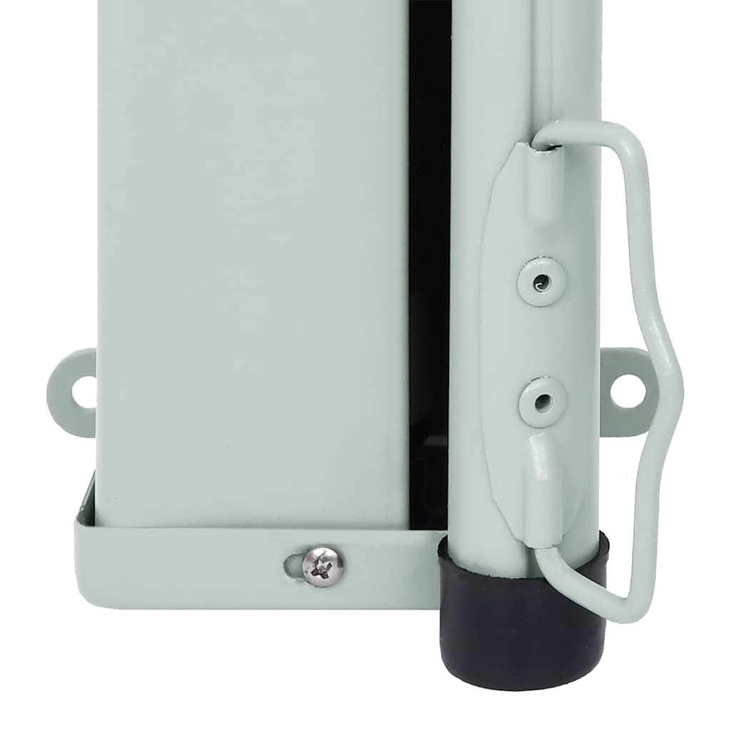 Infällbar sidomarkis 220x500 cm röd