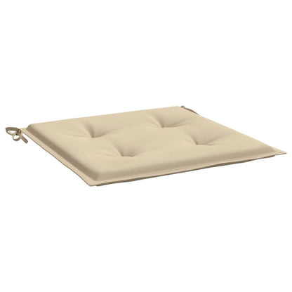 Stolsdynor 6 st beige 40x40x3 cm oxfordtyg