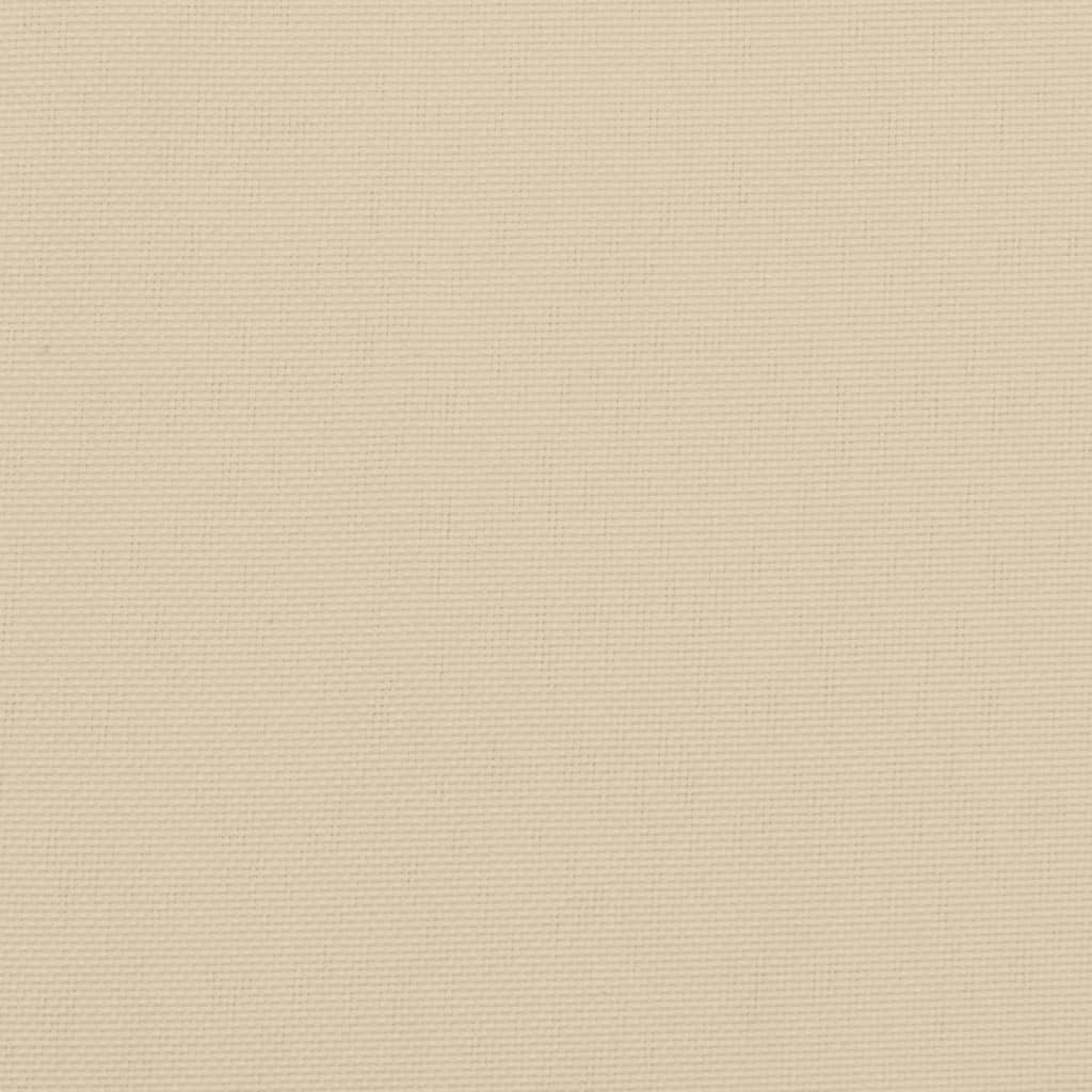 Stolsdynor 6 st beige 40x40x3 cm oxfordtyg