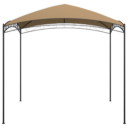 Paviljong 3x3x2,65 m taupe 180 g/m²