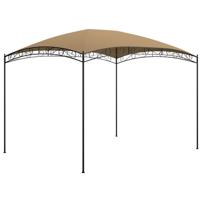 Paviljong 3x4x2,65 m taupe 180 g/m²