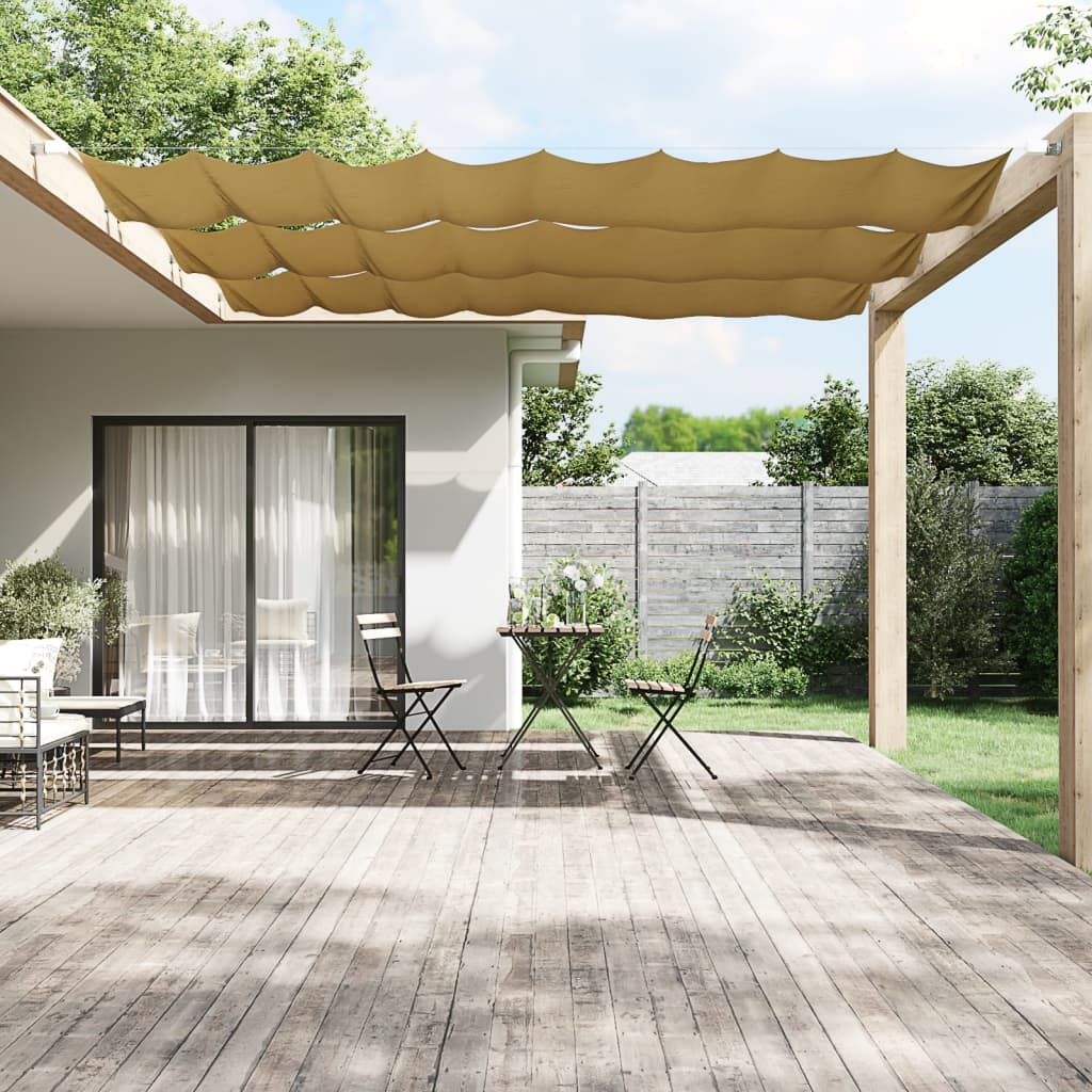 Markis vertikal beige 60x1000 cm oxfordtyg