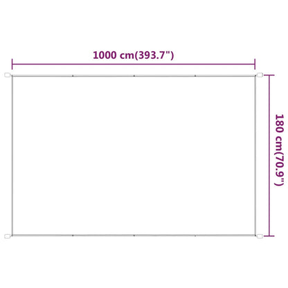 Markis vertikal beige 180x1000 cm oxfordtyg