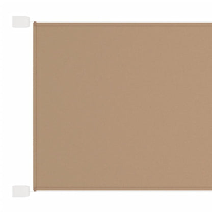 Markis vertikal taupe 60x1200 cm oxfordtyg