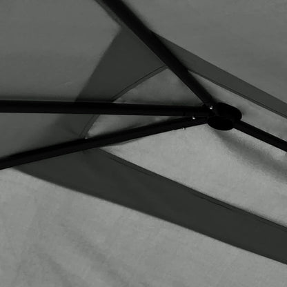 Paviljong 3x4x2,6 m antracit 160 g/m²