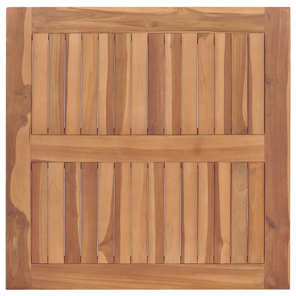 Trädgårdsbord 85x85x75 cm massiv teak