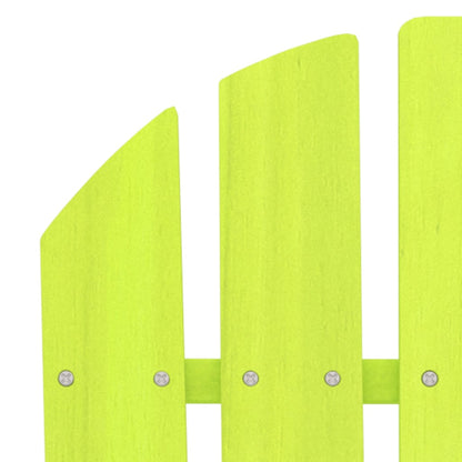 Adirondackstol massivt granträ grön