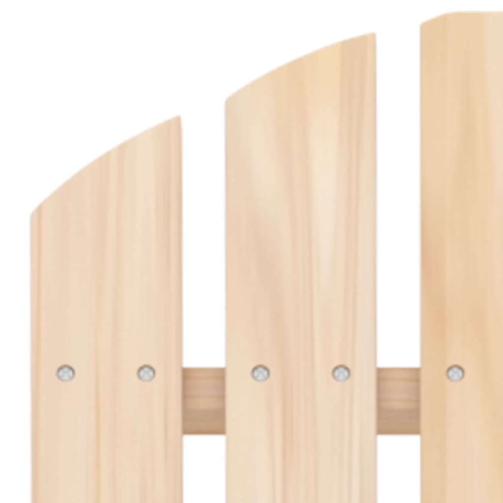 Gungstol adirondack massivt granträ