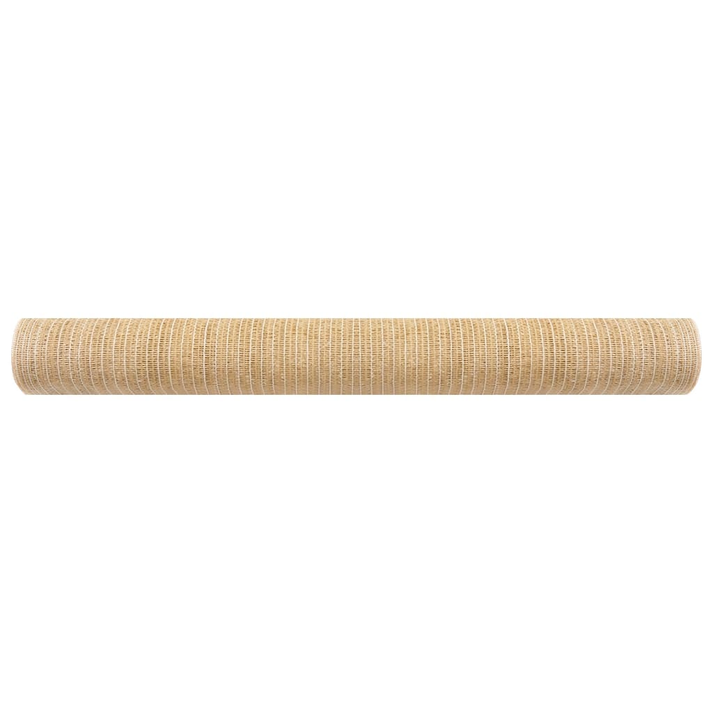 Insynsskyddsnät beige 3,6x25 m HDPE 195 g/m²