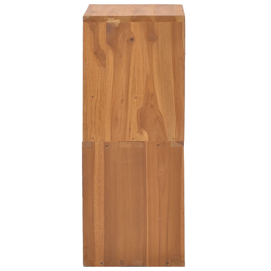 Förvaringsskåp 40x30x76 cm massiv teak