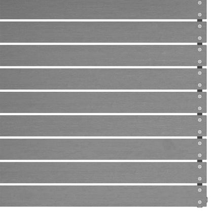 Trädgårdssoffa 2-sits med dynor Grå massiv furu