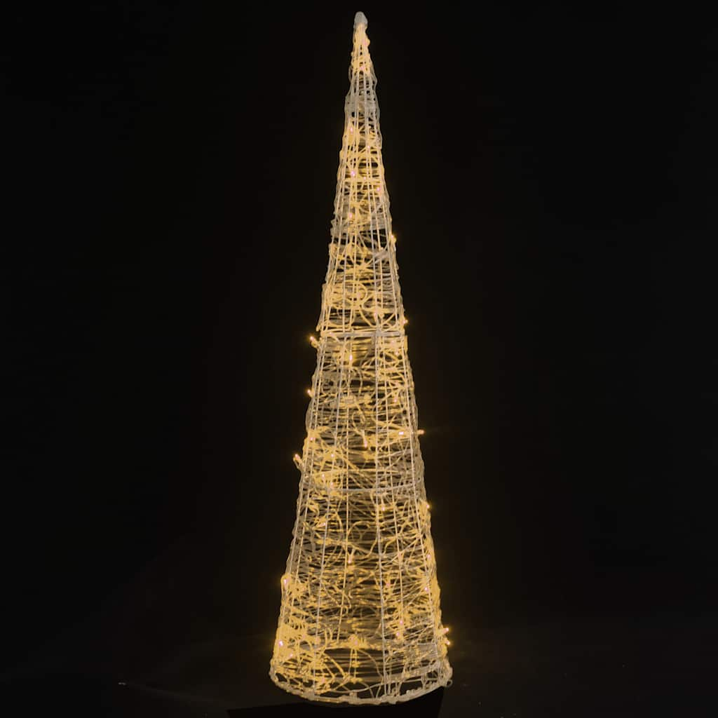 Ljuskon LED pyramid akryl varmvit 120 cm