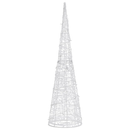 Ljuskon LED pyramid akryl kallvit 120 cm