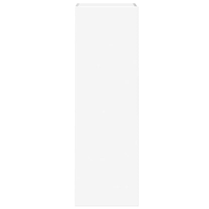 TV-skåp 3 delar vit konstruerat trä