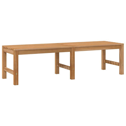 Trädgårdsbänk 150 cm massiv teak