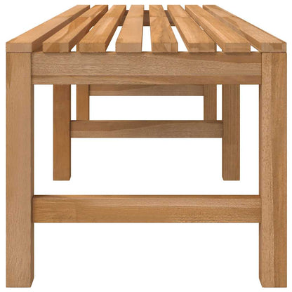 Trädgårdsbänk 150 cm massiv teak