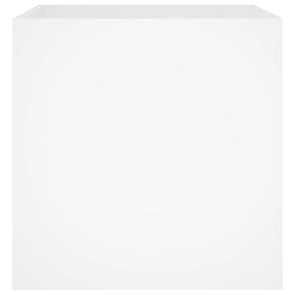 Odlingslåda vit 40x40x40 cm konstruerat trä