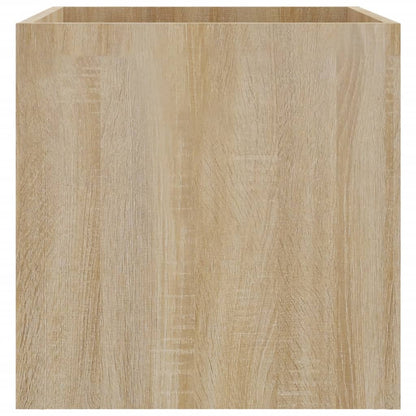 Odlingslåda sonoma ek 40x40x40 cm konstruerat trä