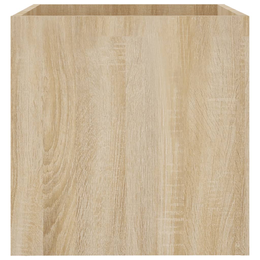 Odlingslåda sonoma ek 40x40x40 cm konstruerat trä