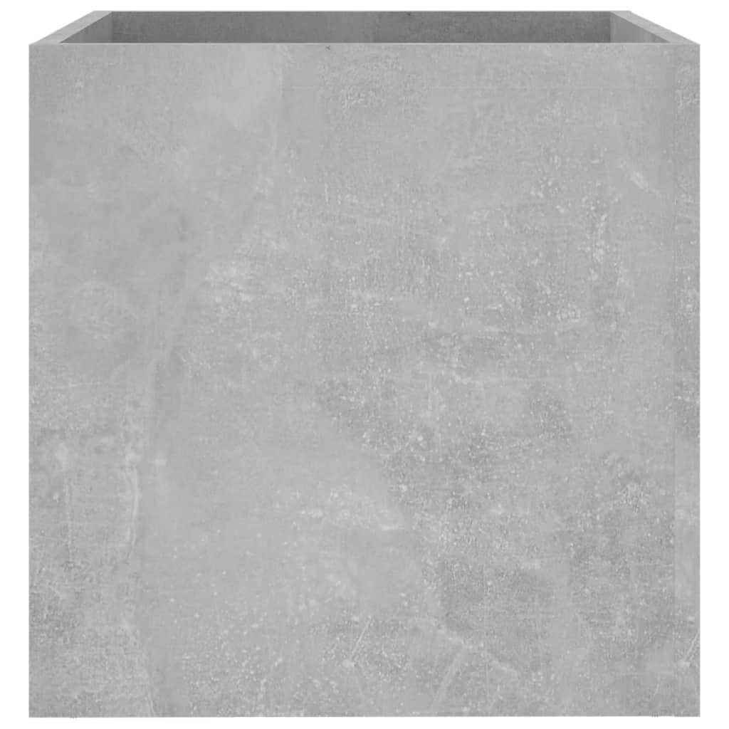Odlingslåda betonggrå 40x40x40 cm konstruerat trä