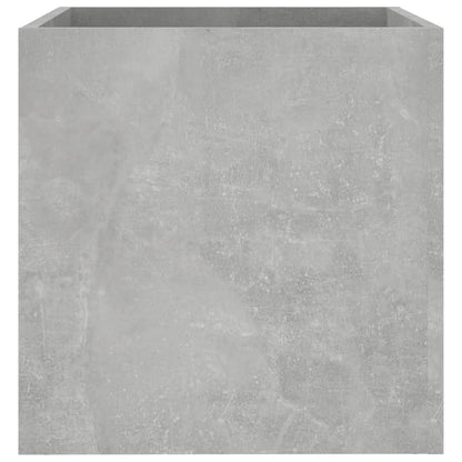 Odlingslåda betonggrå 40x40x40 cm konstruerat trä