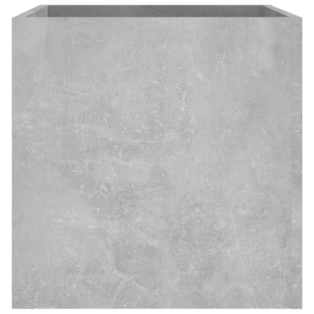 Odlingslåda betonggrå 40x40x40 cm konstruerat trä