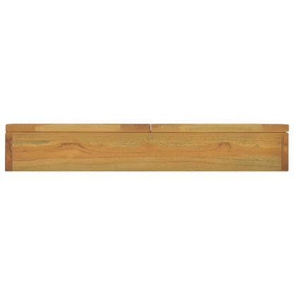 Spegelskåp 60x10x40 cm massiv teak