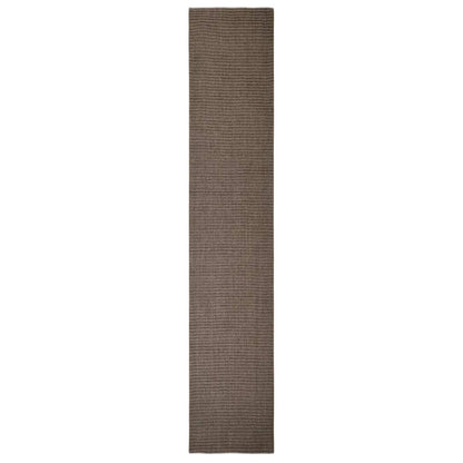 Matta naturlig sisal 66x350 cm brun