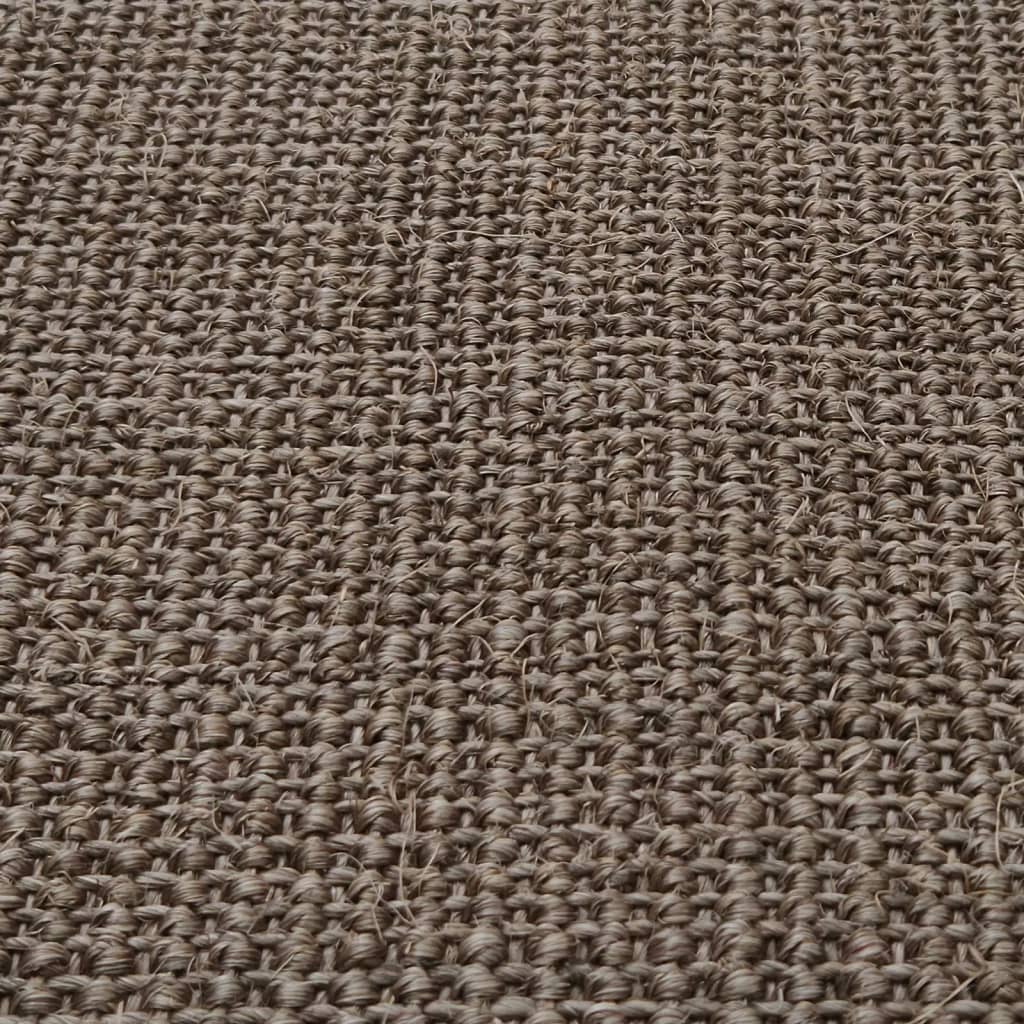 Matta naturlig sisal 66x350 cm brun