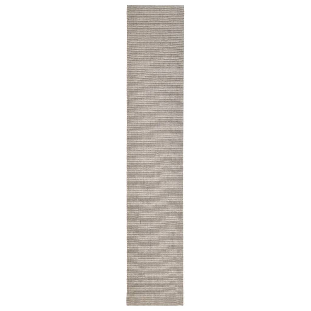 Matta naturlig sisal 66x350 cm sand