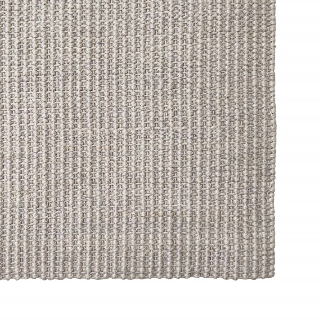 Matta naturlig sisal 80x300 cm sand