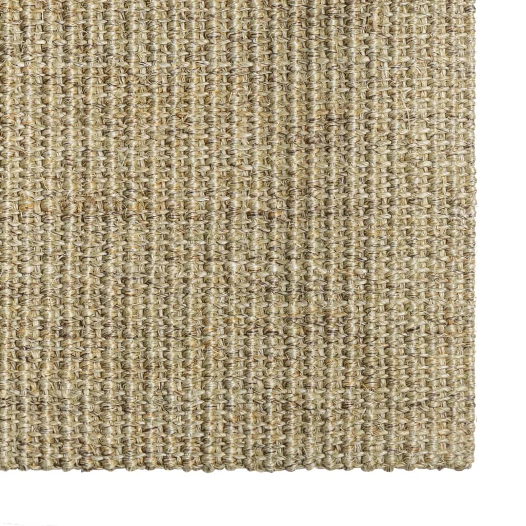 Matta naturlig sisal 66x350 cm grön