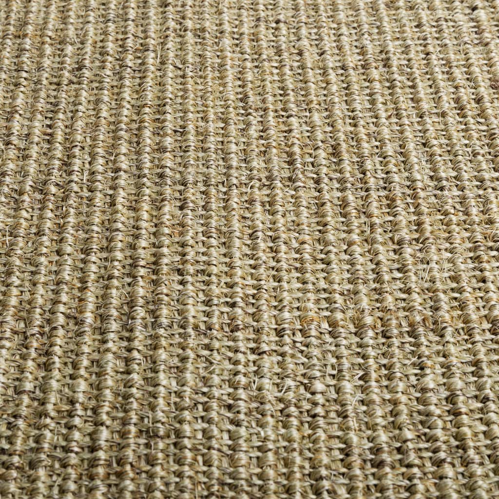 Matta naturlig sisal 66x350 cm grön