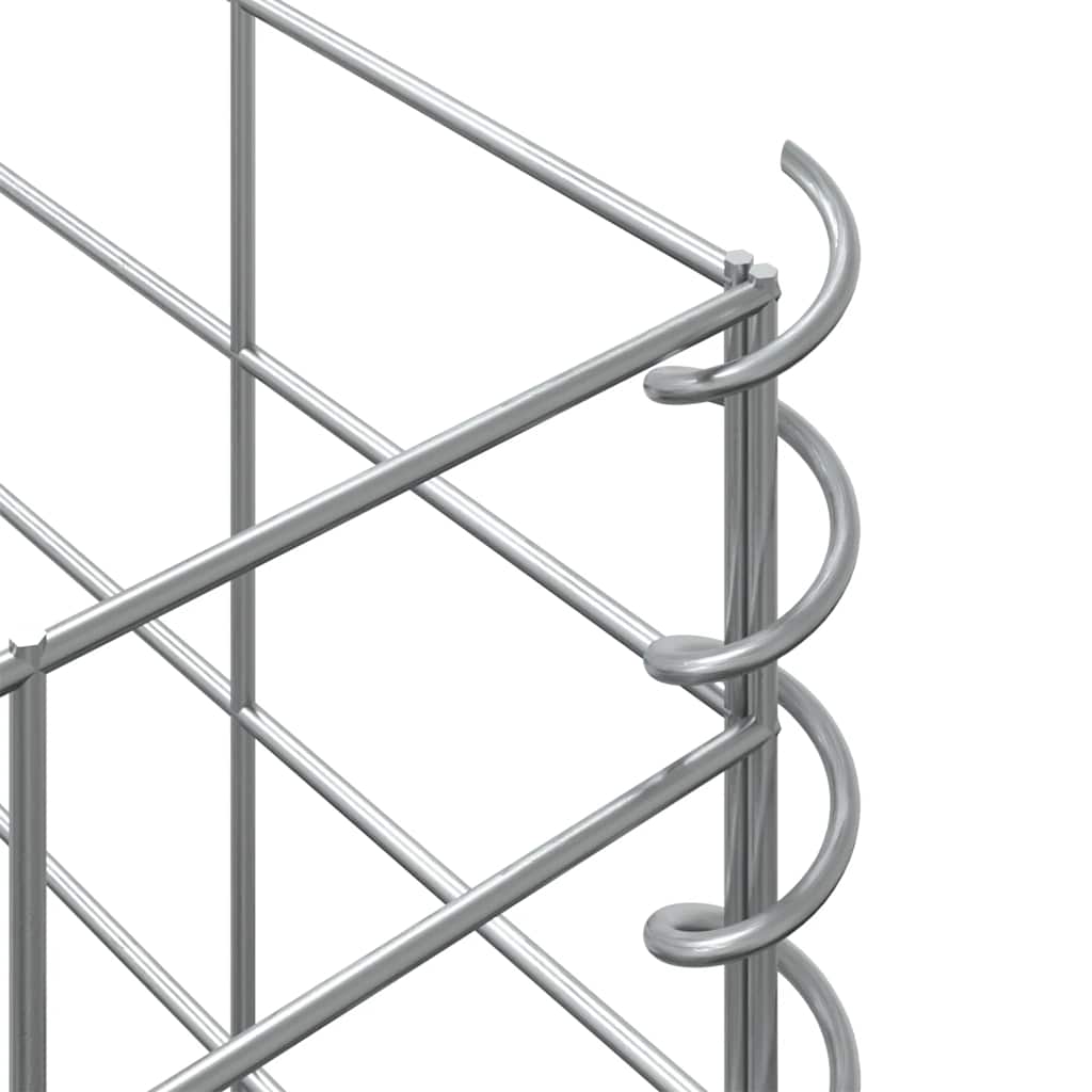 Gabioner 3 st 30x30x200 cm järn