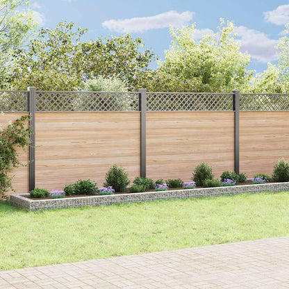 Planteringsgabion upphöjd galvaniserat stål 800x100x20 cm