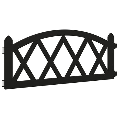 Rabattkanter 17 st svart 10 mm PP