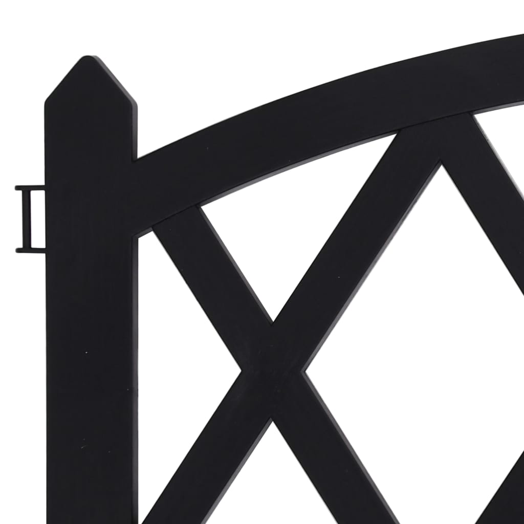 Rabattkanter 17 st svart 10 mm PP